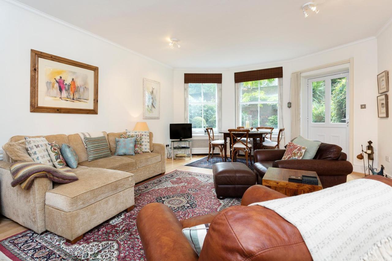 Veeve - South Kensington Garden Apartment ロンドン エクステリア 写真